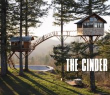 In the Spring of 2014 a small group of close friends broke ground on a building project in Skamania County, Washington in the Columbia River Gorge. Their primary endeavor was a multi-platform tree house, but also included a skate bowl and a wood fired soaking tub as well. The crew came from all ove... The Cinder Cone