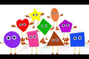 Learn Shapes Song | Colors, Vehicles, Fruits, Vegetables and Shapes Songs & Rhymes for Children