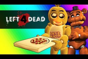 Five Nights At Freddy’s Vs. Minecraft! (Left 4 Dead 2 Funny Moments and Mods)