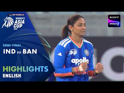 India W vs Bangladesh W | English | Highlights | DP World Women’s Asia Cup 2026